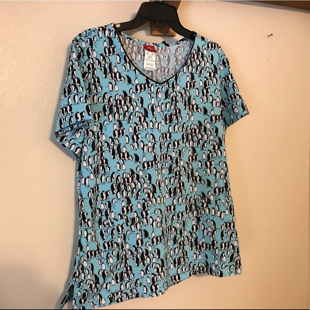 Dickies scrub top.
